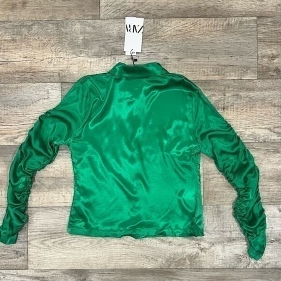 ZARA Button Down Blouse NWT - Picture 16 of 16